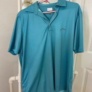 Greg Norman Mens Collared Golf Shirt Size Large
